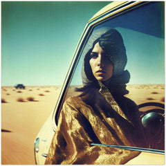 Faces in Cars III (Alu Dibond)