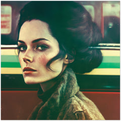 Faces in Cars II (Alu Dibond)