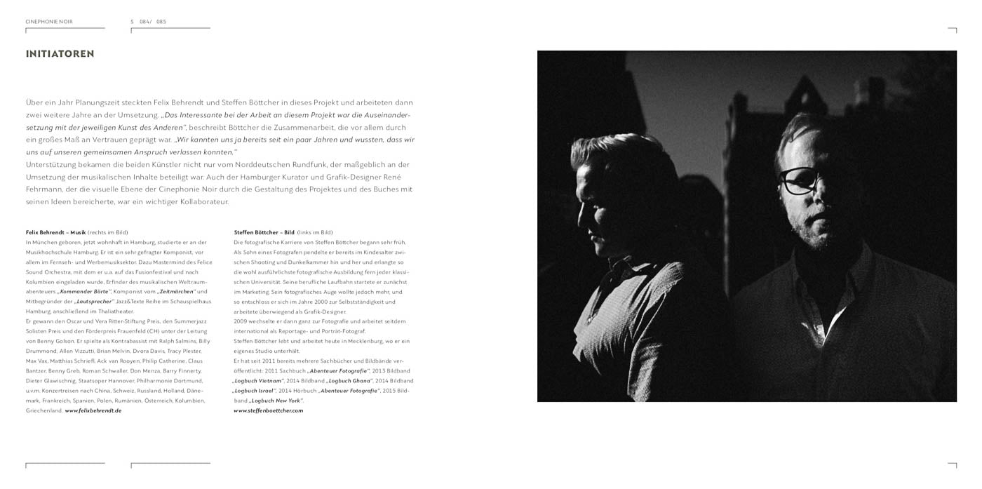 Earbook "Cinephonie Noir" (Bildband & CD)