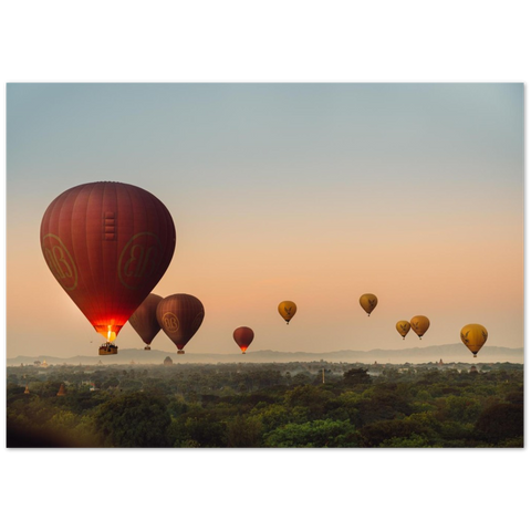 Balloons over Bagan I - Myanmar