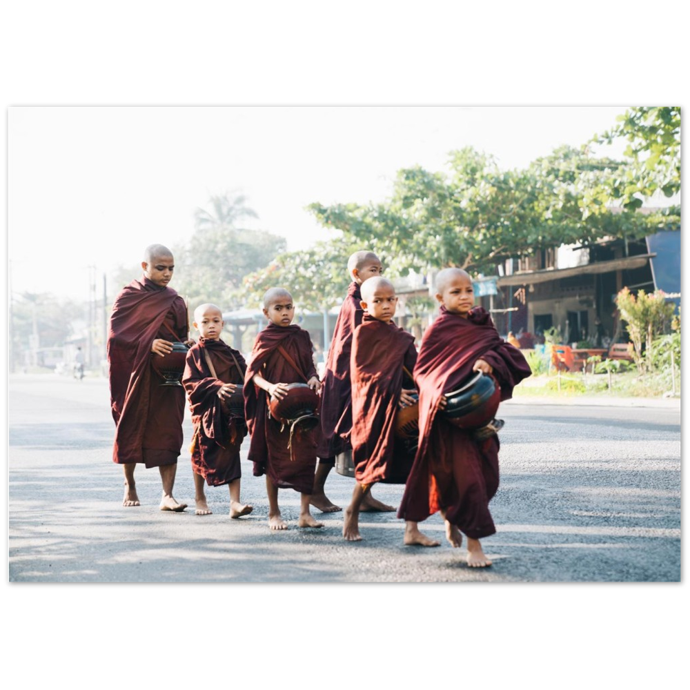 Little Monks - Myanmar